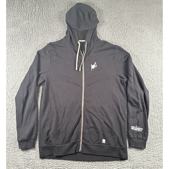 Marine Layer Other - Marine Layer x Tony Hawk Hoodie Mens XL Black Full Zip Cotton Modal Made In USA